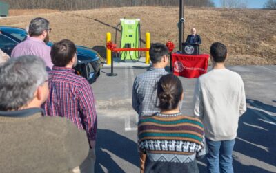 First Level 3 EV fast-charging station opens on campus